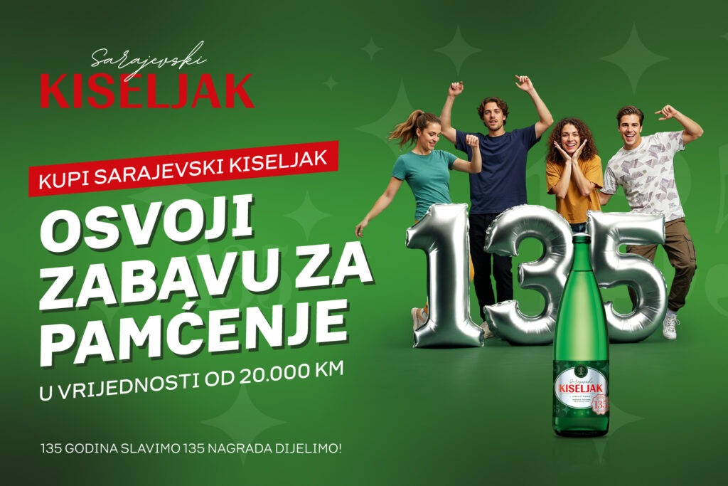 135 godina Sarajevskog kiseljaka_nagradna igra